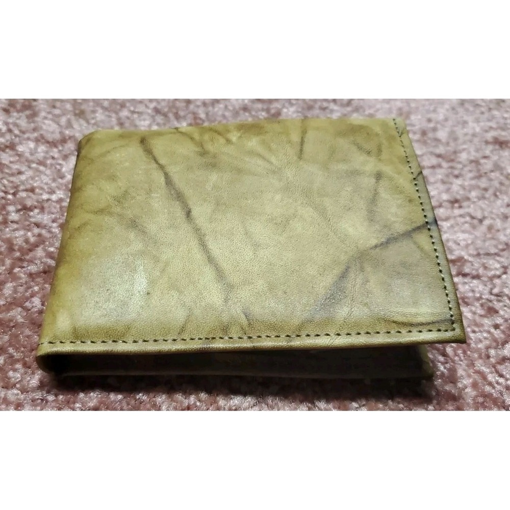 Vintage Princess Gardner Tan Brown Leather Wallet Show A Card Clip